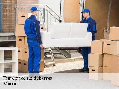 Entreprise de débarras Marne 