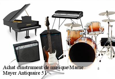 Achat d'instrument de musique Marne 