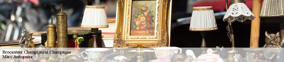 Brocanteur  champigneul-champagne-51150 Marc Antiquaire